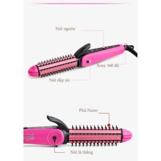 Lược điện Nova 3in1