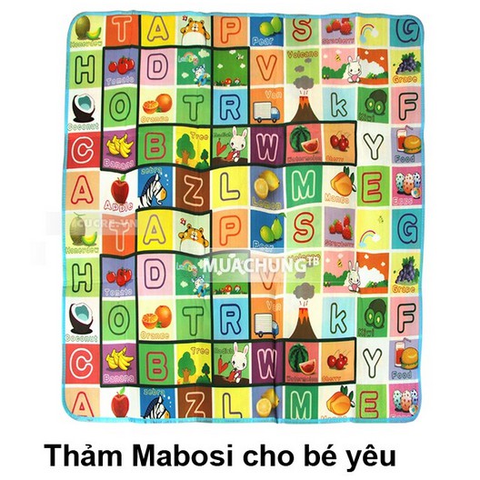 Chiếu xốp, thảm xốp 2 mặt 1m5, 1m6, 1m8, 2m, 2m2, 2m5, 3m (thảm Marboshi 2 mặt)