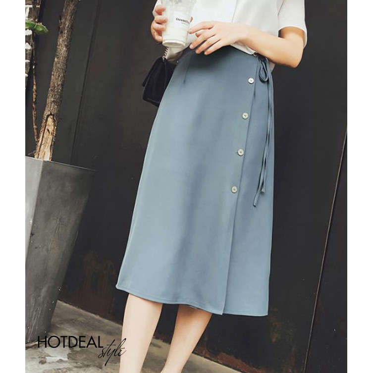 Chân váy Anie phối nút fashion | BigBuy360 - bigbuy360.vn