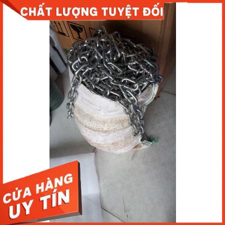 1m Dây xích sắt mạ kẽm dày 6li chắc chắn,dây xích