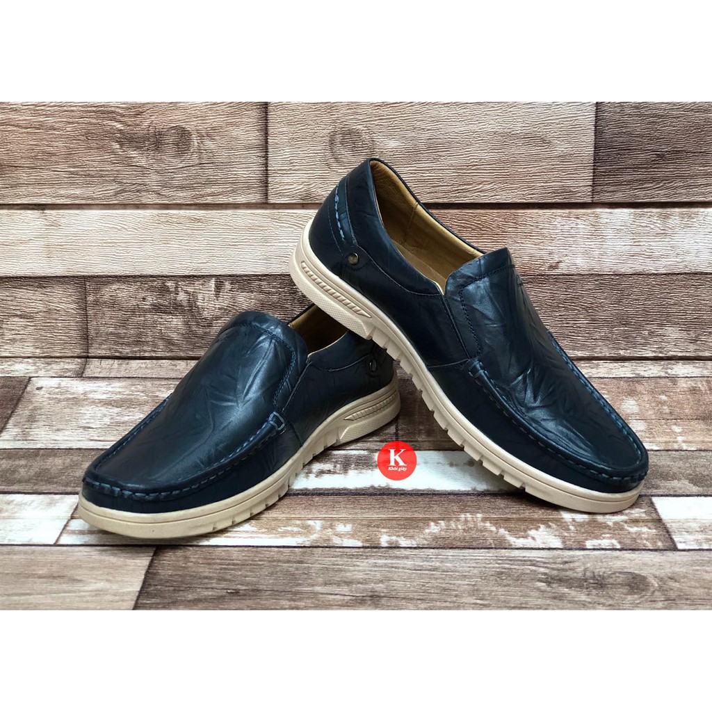 Giày lười nam da vân Clarks