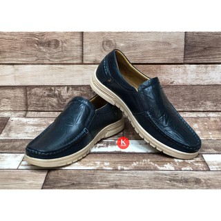 Giày lười nam da vân Clarks (form to bề ngang)