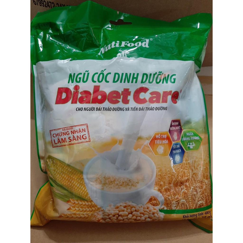 NGŨ CỐC CHO NGƯỜI TIỂU ĐƯỜNG diabet care NUTIFOOD