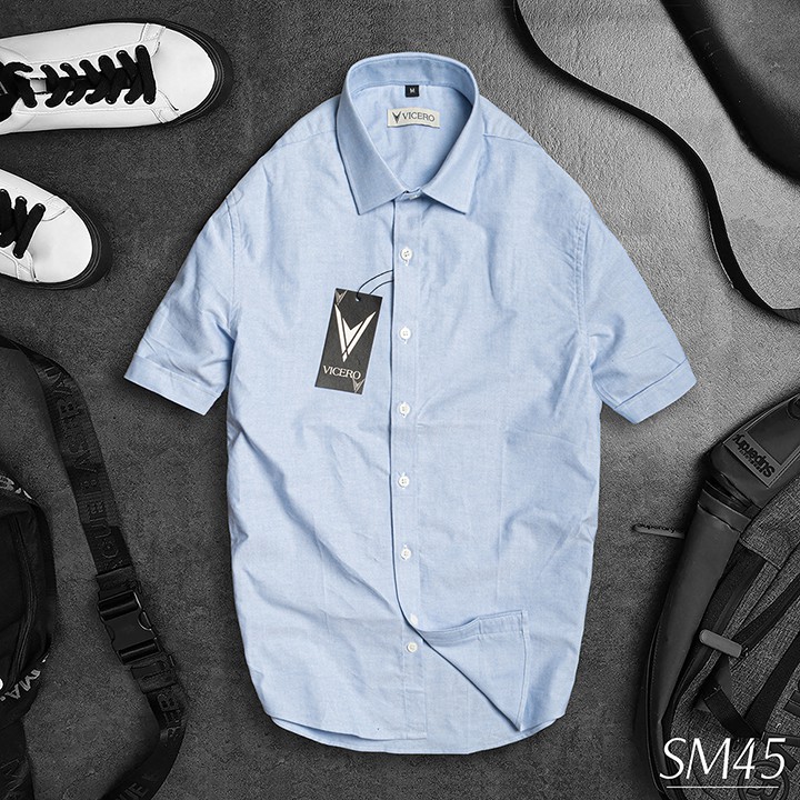 Áo Sơ Mi Cộc Tay Thời Trang Trẻ Trung | BigBuy360 - bigbuy360.vn