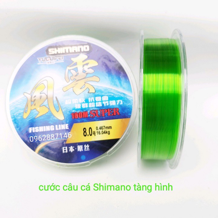 cước câu cá shimano super tàng hình siêu tải