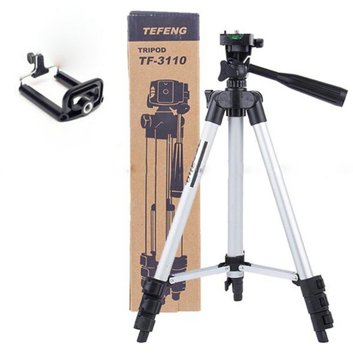 Bộ gậy chụp ảnh 3 chân Tripod TF-3110A - Bộ giá đỡ điện thoại máy ảnh 3 chân tripod