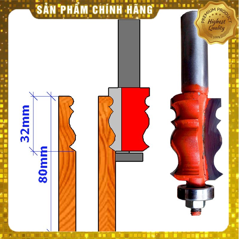 MŨI PHAY ĐÁNH CHỈ KHUNG TRANH CÓ BI CAO CẤP