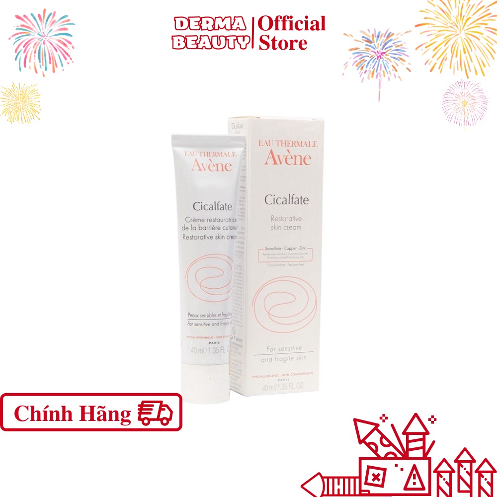 Kem Dưỡng Avene Cicalfate Repair Cream - Kem Giảm Thâm Phục Hồi Da Sau Tổn Thương