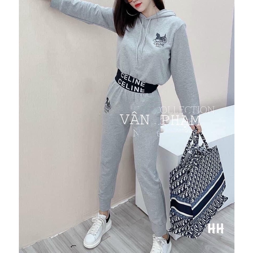 Đồ bộ thu đông nữ dài tay - Bộ thể thao mặc nhà umi LENCY STORE mã KHPD160