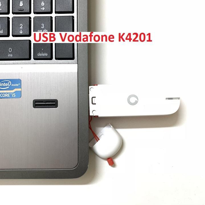 USB DCOm 3G VODAFONE K4201 tốc độ tối đa 21.6Mbs