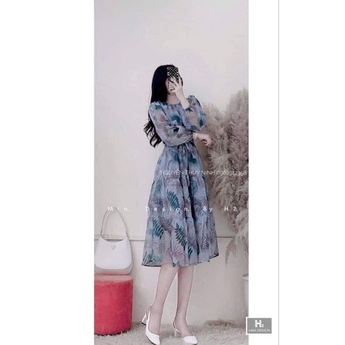 Váy hoa  siêu phẩm dáng maxi đã chốt live