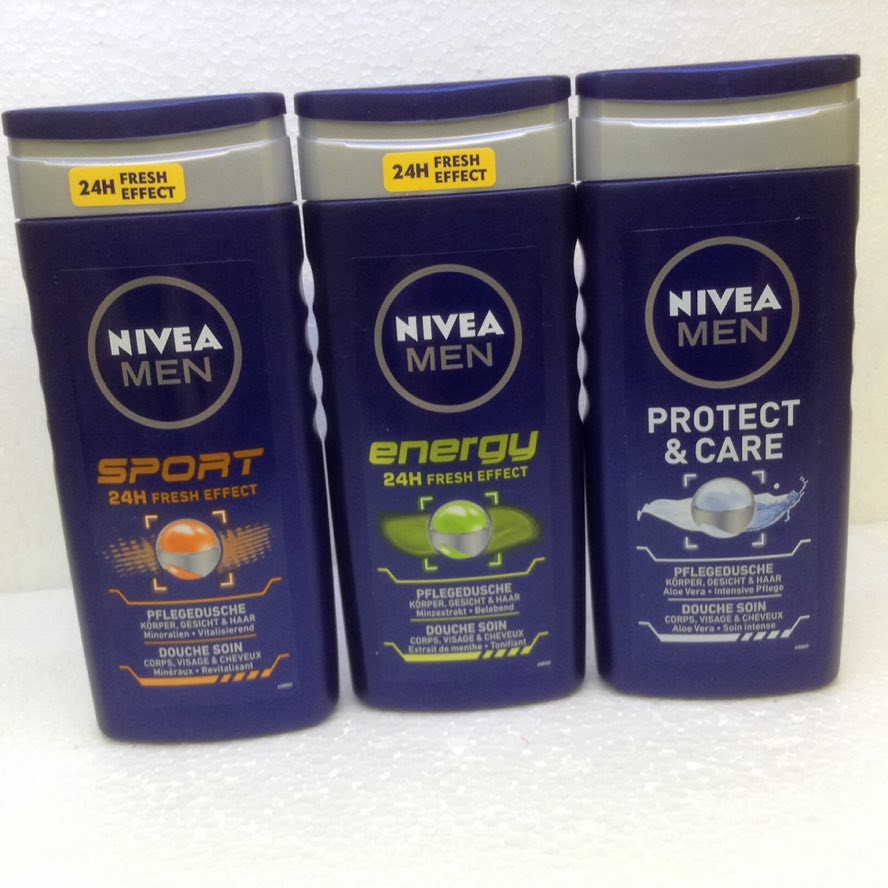 Sữa tắm dành cho  nam NIVEA energy 2IN1- Hàng chuẩn Đức