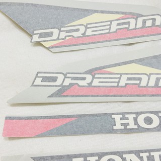 [HUYỀN THOẠI MỘT THỜI] TEM DÁN XE DREAM II 3 LỚP CAO CẤP (TEM DREAM HỒNG)