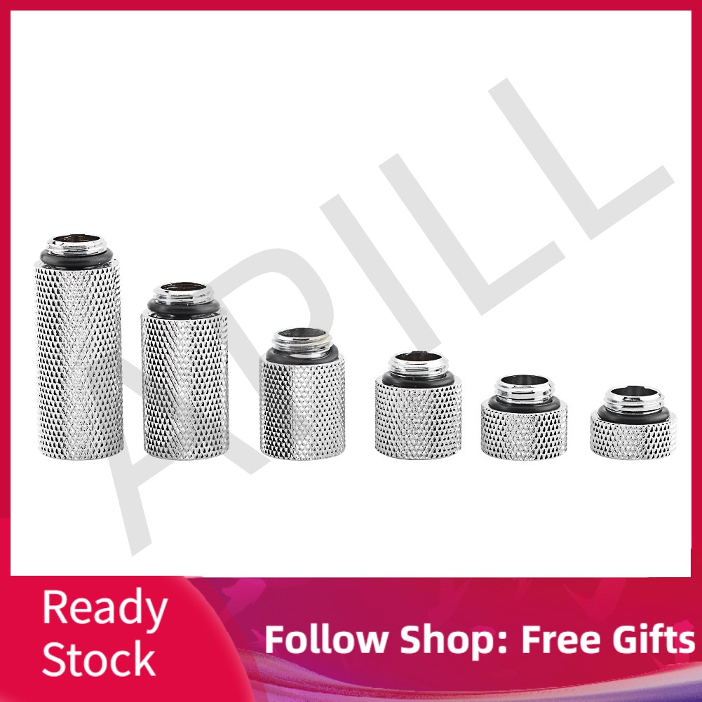 Bộ 2 đầu cố định ốc vít nối ống nước ren G1/4