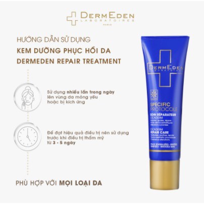 Kem dưỡng ẩm phục hồi da Dermeden Repair Care 30ml