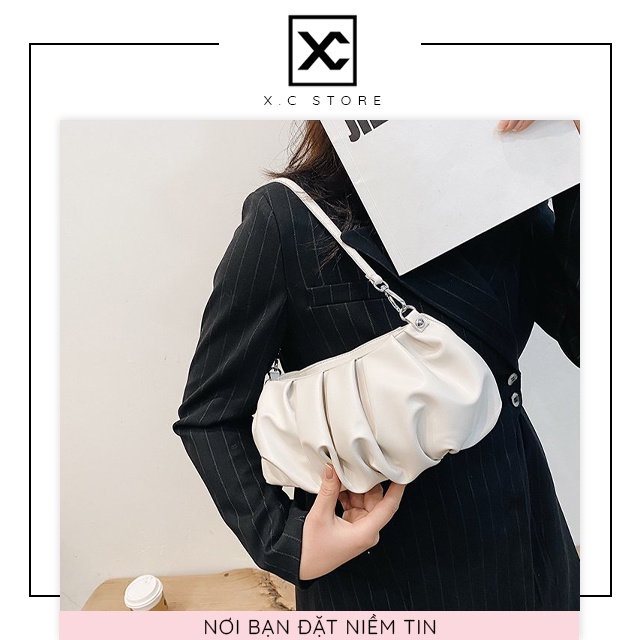 [RẺ NHẤT SHOPEE] Túi xách đeo vai kẹp nách nữ XC-2028, kiểu dáng hàn quốc, công sở thích hợp đi chơi, đi làm