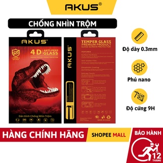 Kính cường lực iphone chống nhìn trộm 7, 7 Plus/8 Plus,X, Xs Max/11Pro/11 ProMax/12/12 Pro Max13/13 Pro Max – AKUS