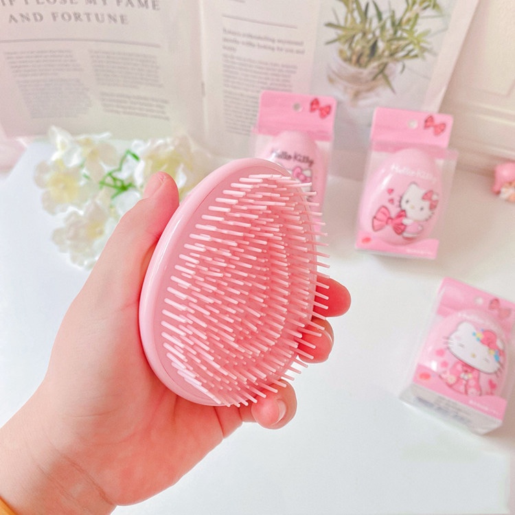 Lược Chải Tóc Mini Có Túi Khí Tiện Dụng