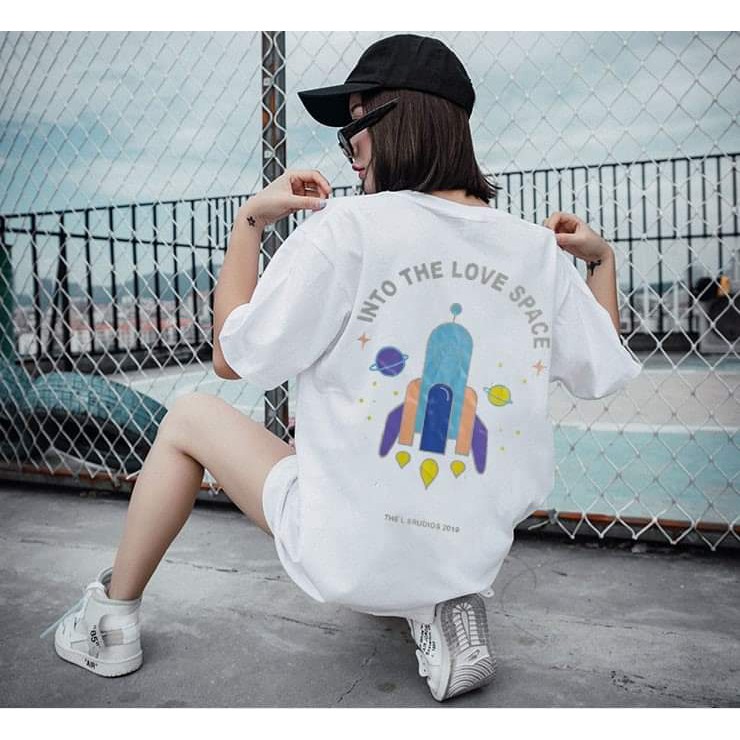 Áo thun SPACE unisex form chuẩn vải cực đẹp | BigBuy360 - bigbuy360.vn