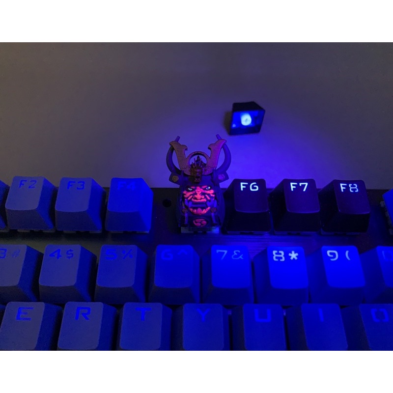 Nút bàn phím cơ hình nhân vật Shogun Nhật Bản/ Resin keycap/ Keycap set/ Esc keycap/ Gift for gamer