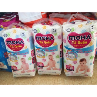 Bỉm Quần Moha Size M40 L36 XL32