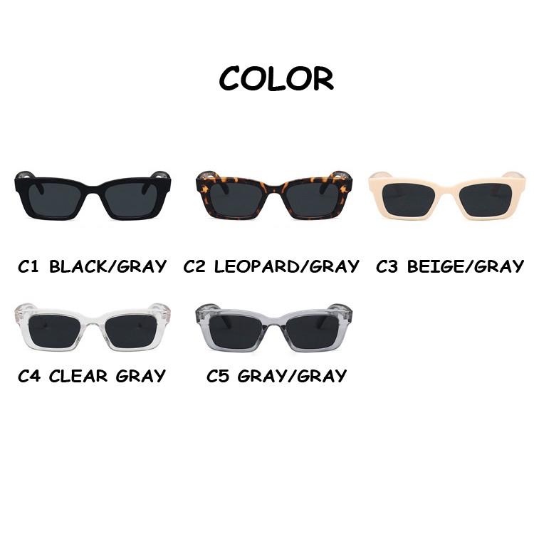 Kính mát Kaiwenlove phong cách gennie retro Hàn Quốc bảo vệ chống tia UV400 thời trang cho nữ