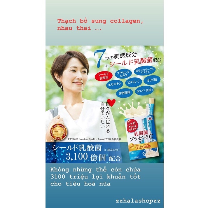 Thạch collagen của Nhật Bản