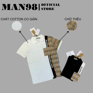 Áo phông nam có cổ bbr túi ngực cao cấp polo11 .