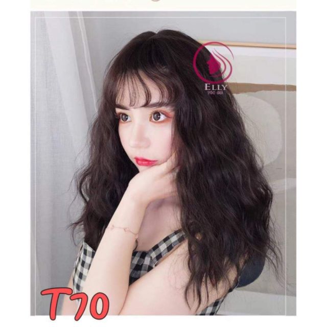 Tóc giả xù lửng  FREESHIP ❤️ Nguyên đầu xoăn xù lửng