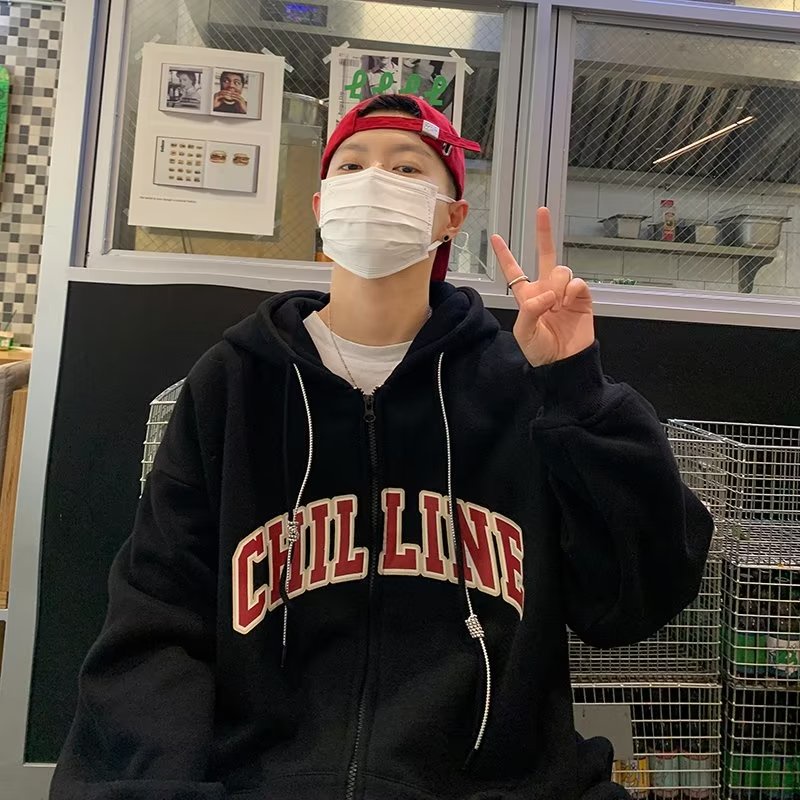 【Four colors】Áo Khoác hoodie thời trang hàn quốc áo hoodie form rộng simple áo hoodie nam nữ