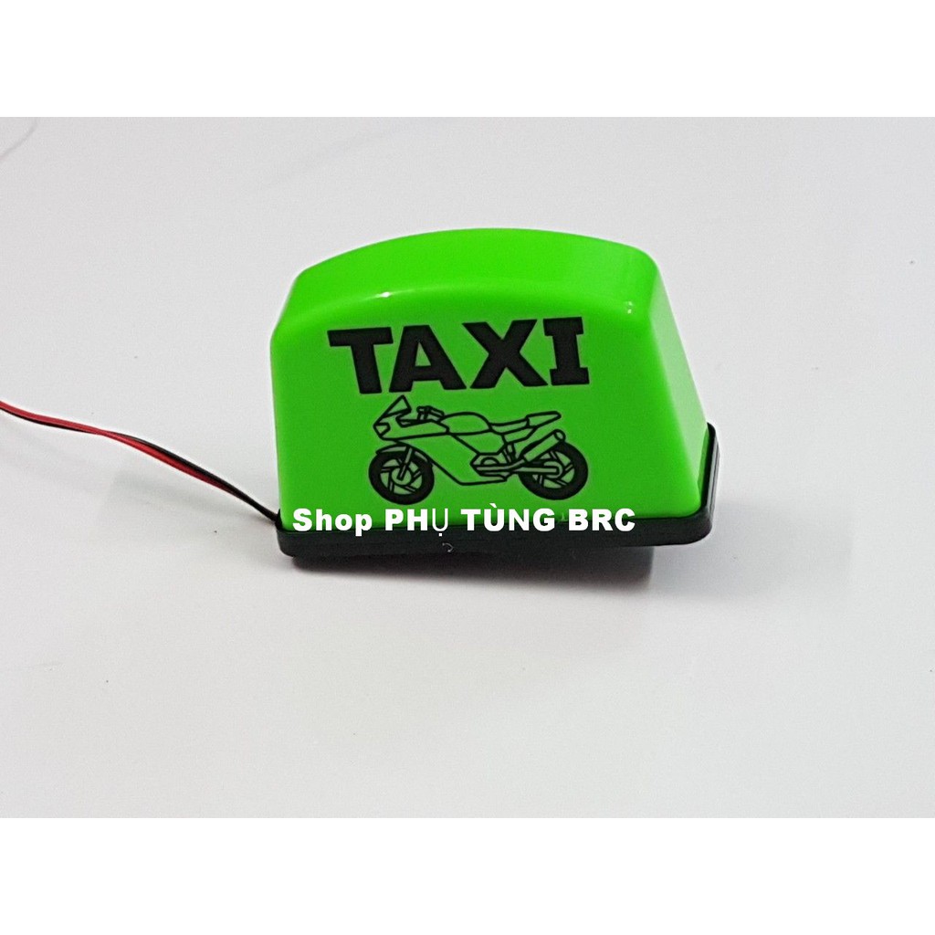 Đèn LED TAXI gắn chân kiếng xe máy .