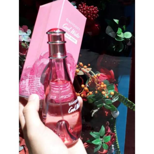 Sale NEW HOT SALE 🍁 (100ml Fullbox) Nước Hoa Nữ Davidoff Sea Water Rose . Chính Hãng Có BH 🍁 , . , . : ⚡ . ˇ '