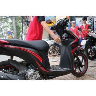 Tem xe VISION  phản quang siêu nét có ảnh thật tem chống phai màu