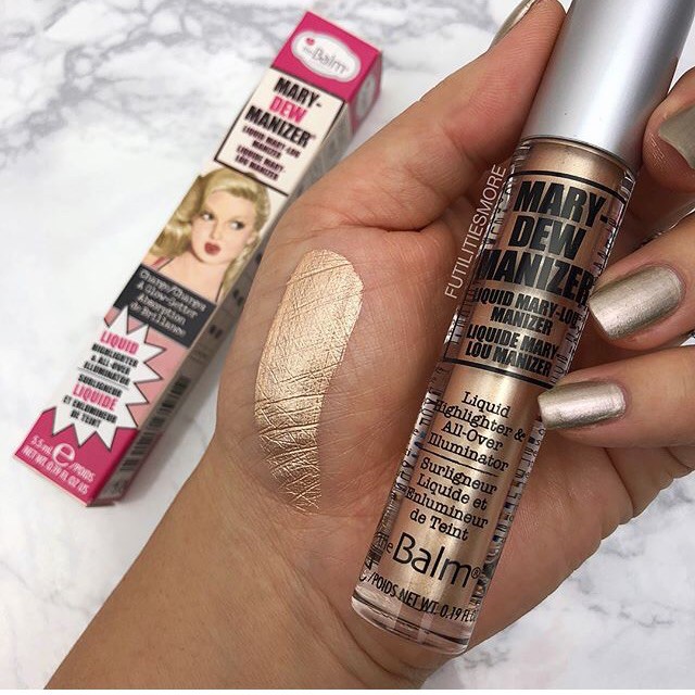 Bắt sáng dạng lỏng The Balm Mary Dew Manizer Liquid