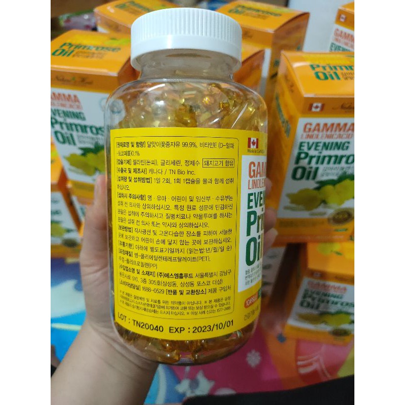 [Mã COS1505 giảm 8% đơn 300K] Tinh dầu hoa anh thảo Hàn Quốc 300 viên | BigBuy360 - bigbuy360.vn