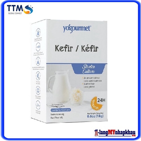 Bột men làm sữa chua Kefir 18gr