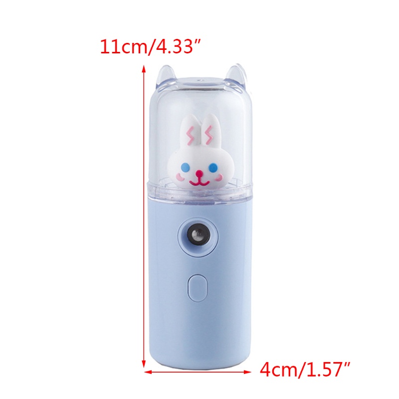 Máy Phun Sương Tạo Độ Ẩm Cho Da Mặt Và Cơ Thể Sạc USB Cầm Tay Tiện Dụng