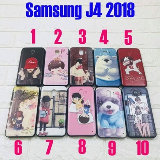 Ốp lưng thời trang in hình dành cho Samsung Galaxy J4 2018