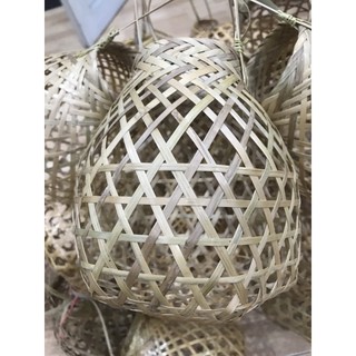 Giỏ lồng đèn tre