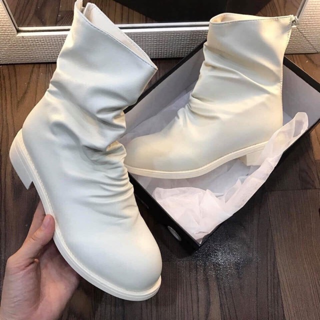 Boots nhăn full box sang chảnh ( có ảnh vào video hình thật)