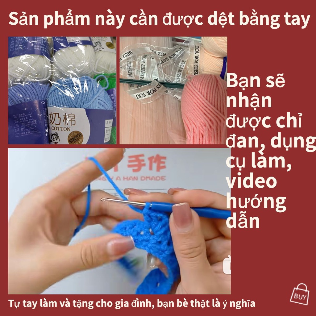 [DIY] Tay đan bằng tay DIY Gradient Roses. Bộ dệt kim. Ngày lễ tình nhân Quà tặng đám cưới Bó hoa thủ công