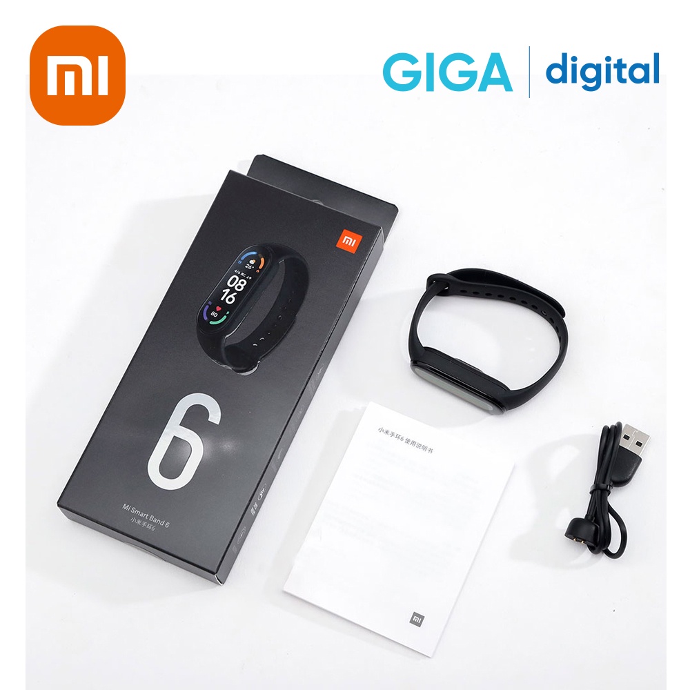 Đồng hồ thông minh Xiaomi Mi Band 6 chống nước - Bản quốc tế - Tiếng Việt - BH 12 tháng