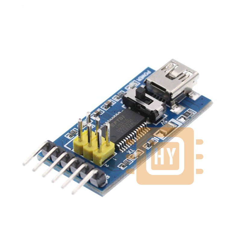 FTDI FT232RL FT232 USB to TTL Serial Adapter Converter Switch Module for Arduino 3.3V 5V Mini USB