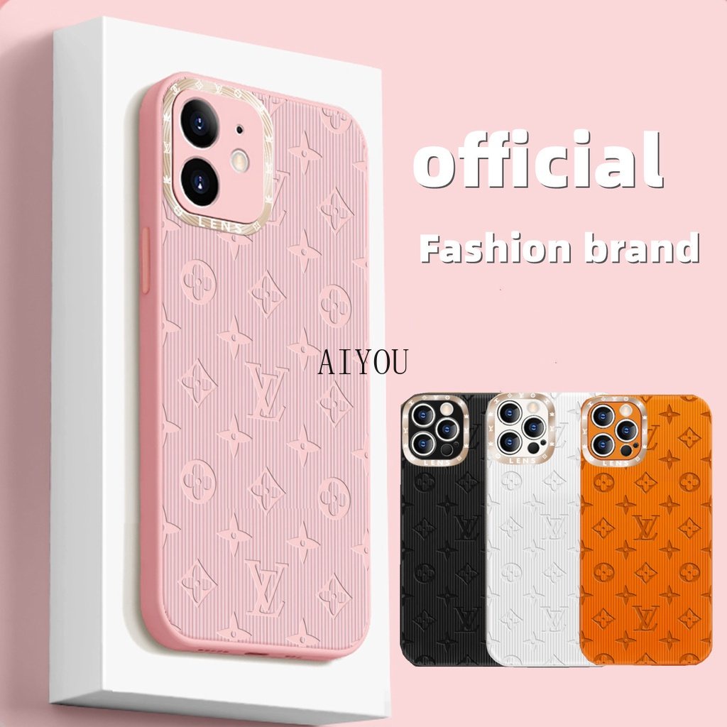 Ốp Điện Thoại Da In Logo Lv Sang Trọng Cho iPhone 14 Pro Max 13 12 11 Pro Max Mini X XS XR 8 7 Plus + SE 2020