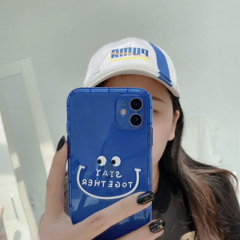 Ốp điện thoại trong suốt chống sốc cho IPhone SE2 2020 11 Pro Max IPhone 11 Pro X 6s 7 8 Plus Xr Xs Max