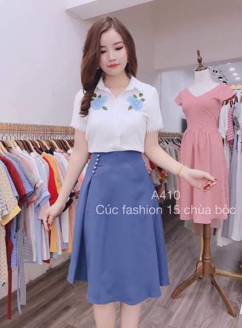 Chân váy xoè thời trang công sở | BigBuy360 - bigbuy360.vn