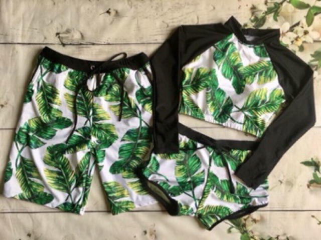 [ ẢNH SÀN+ FREESHIP] Quần bơi cặp nam nữ ( kèm áo) | BigBuy360 - bigbuy360.vn