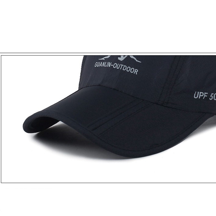 Mũ lưỡi trai gấp gọn đi biển, đi phượt, đi du lịch – Guanlin Outdoor mẫu mới