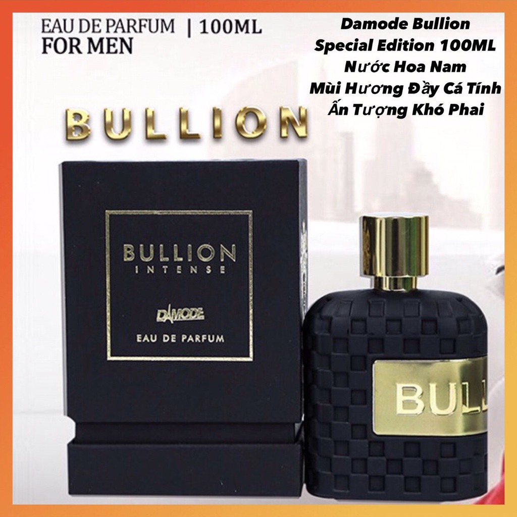 DAMODE BULLION SPECIAL EDITION 100ML NƯỚC HOA NAM ẤN TƯỢNG KHÓ PHAI