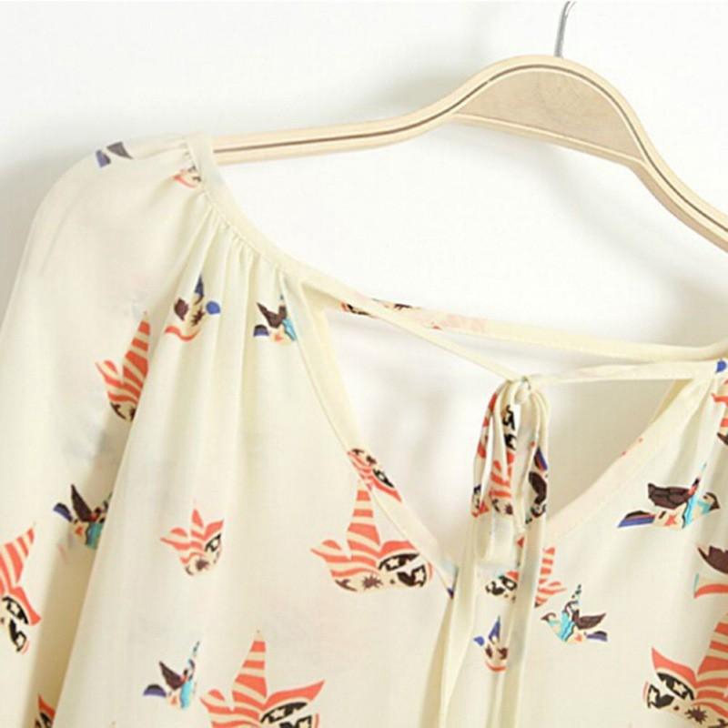 Áo Chiffon Nữ Cổ Chữ V
